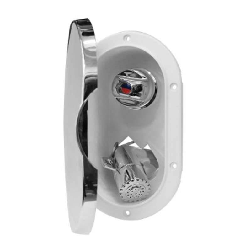 Kućište s ručicom tuša, slavinom i poklopcem Tuševi i dodaci