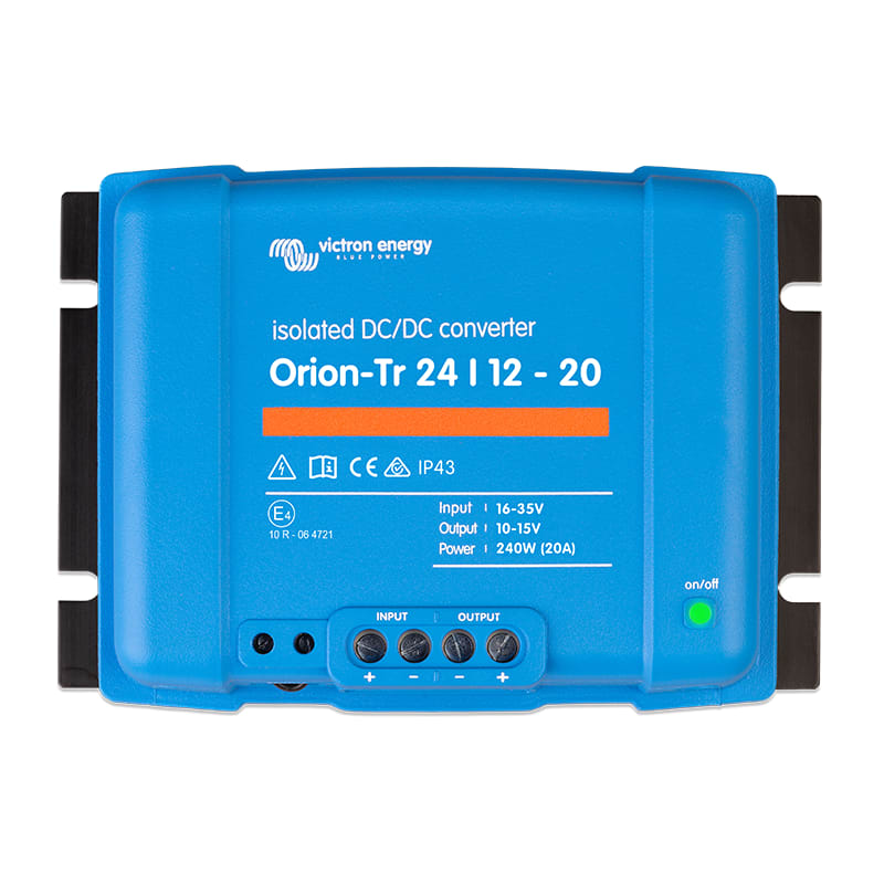 Victron Orion-Tr DC–DC pretvarač 24V na 12V / 20A (240W), ORI241224110 Punjači baterija–baterija