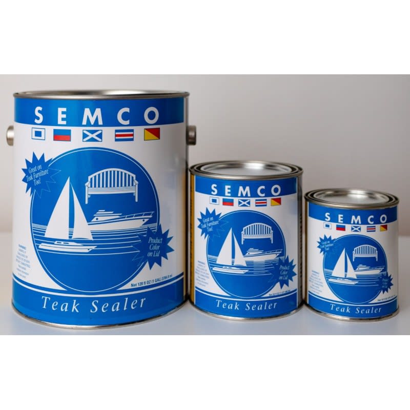 Semco Teak Sealer – Premium zaštita za tikovinu (0,946 L & 3,79 L) Njega tikovine i drvene površine