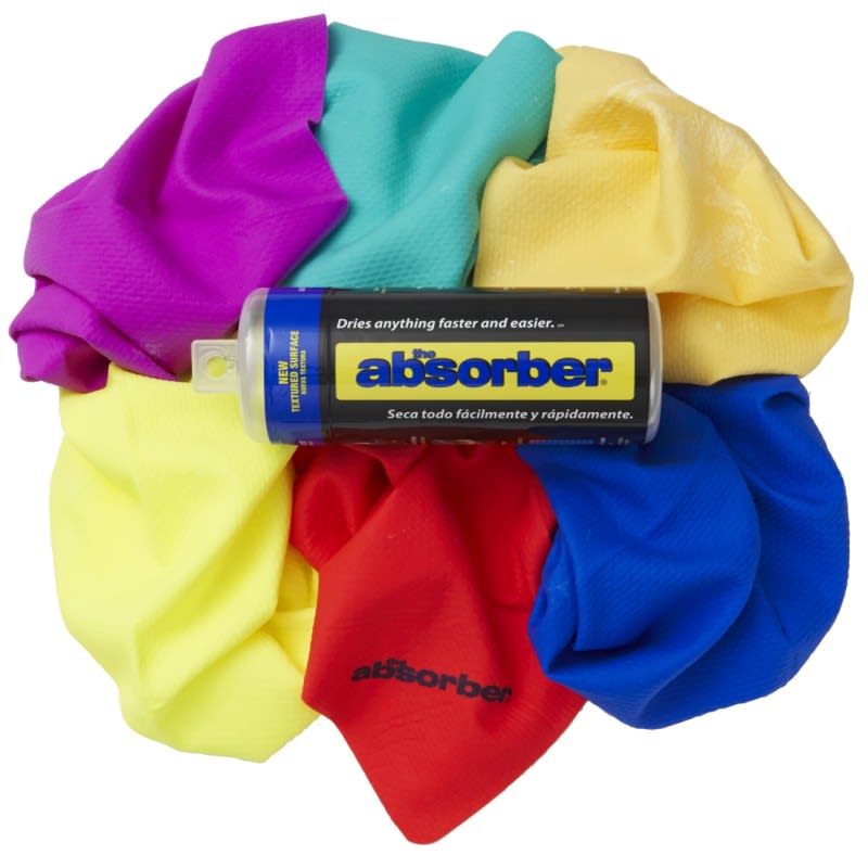 Krpa PVA za upijanje 43×27 cm – set 6 kom (The Absorber Small Assorted) Krpe za čišćenje, sušenje i upijanje (mikrofibre & ab...