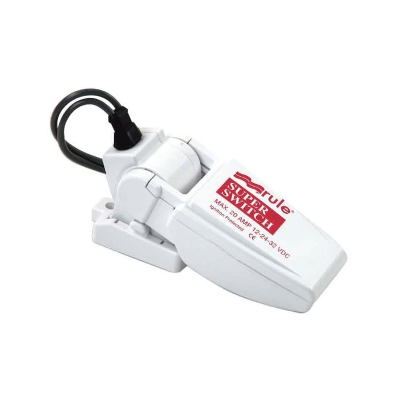 Automatski plovak RULE 37A SuperSwitch, 20A35A, 12–24 Odvodnja i ventilacija
