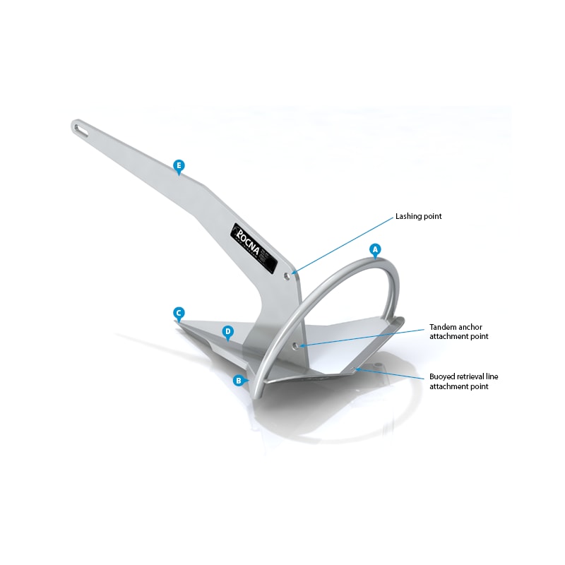 Sidro Rocna, Inox316, 55kg Sidro ROCNA, Inox