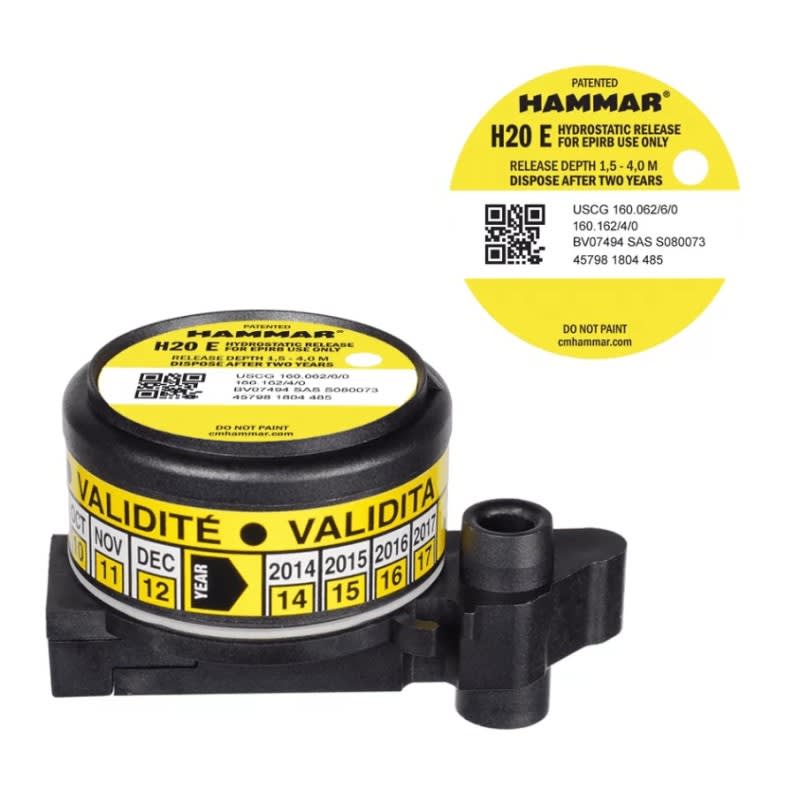 HAMMAR hidrostatska kuka za splavi H20, HR-0102 Dodaci za splavi za spašavanje
