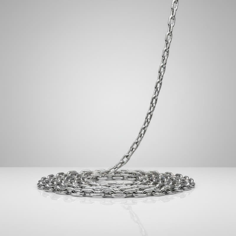 INOX sidreni lanac AISI 316 – kalibrirani D3 mm (ISO 4565 / DIN 766) INOX sidreni lanci AISI 316 DIN766 & ISO4565