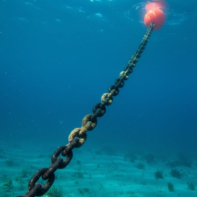 Crni sidreni lanac DIN 763 D20 × 120 mm (Primary Black) Crni sidreni lanci DIN 763 (Primary Black)