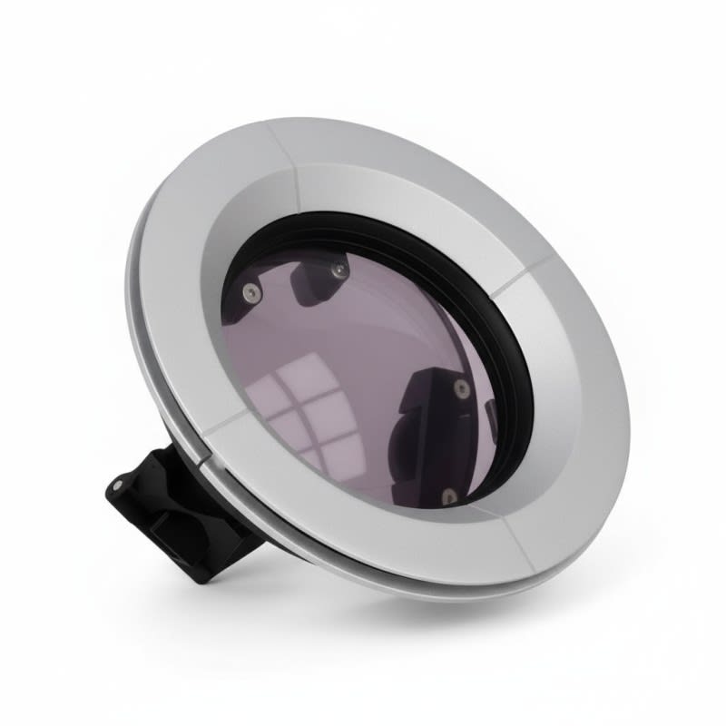 Bočni prozor okrugli 260 mm / ugradbeni otvor 238 mm, aluminij Sve Kategorije