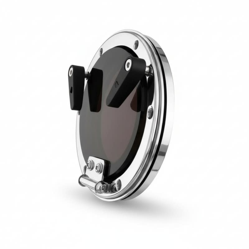 Bočni prozor okrugli 210 mm / ugradbeni otvor 175 mm, inox AISI 316 Sve Kategorije