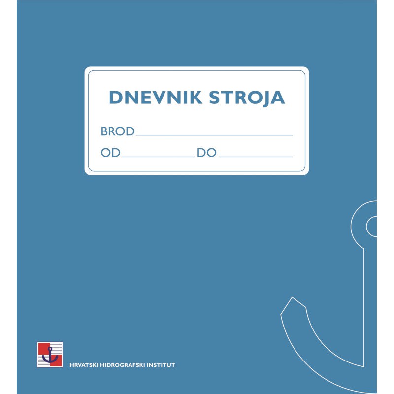 Dnevnik stroja na motorni poriv Dnevnici i voditelji brodica