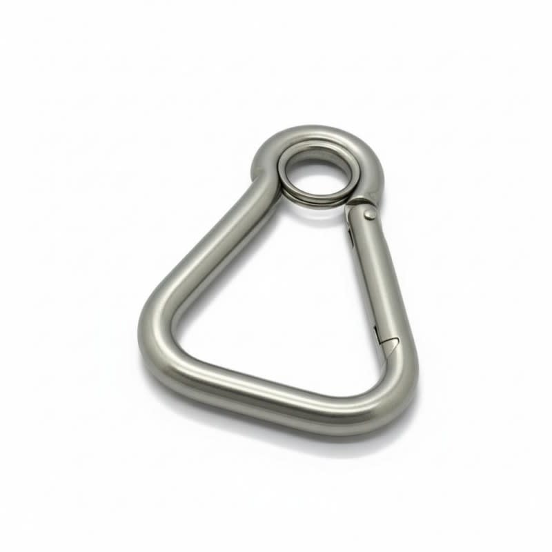 Karabin nesimetrični s prstenom, Inox 316 Karabini i kopče