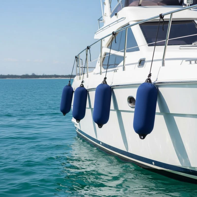 OCEAN Navlaka za H4/U4/F02 bokobran, jednostruka (par - 2 komada), modra Navlake za duguljaste bokobrane