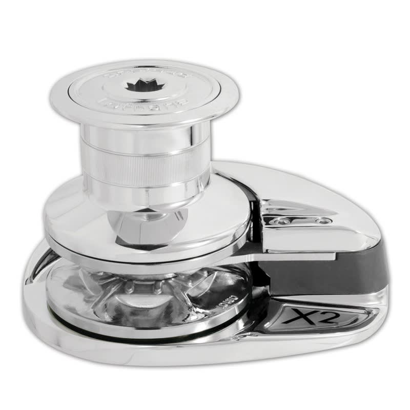 Lofrans vitlo X2 Krom, 12V/24V 1000-1500W, s bubnjem X2 & SX2 Vertikalna sidrena vitla 1000-1500W