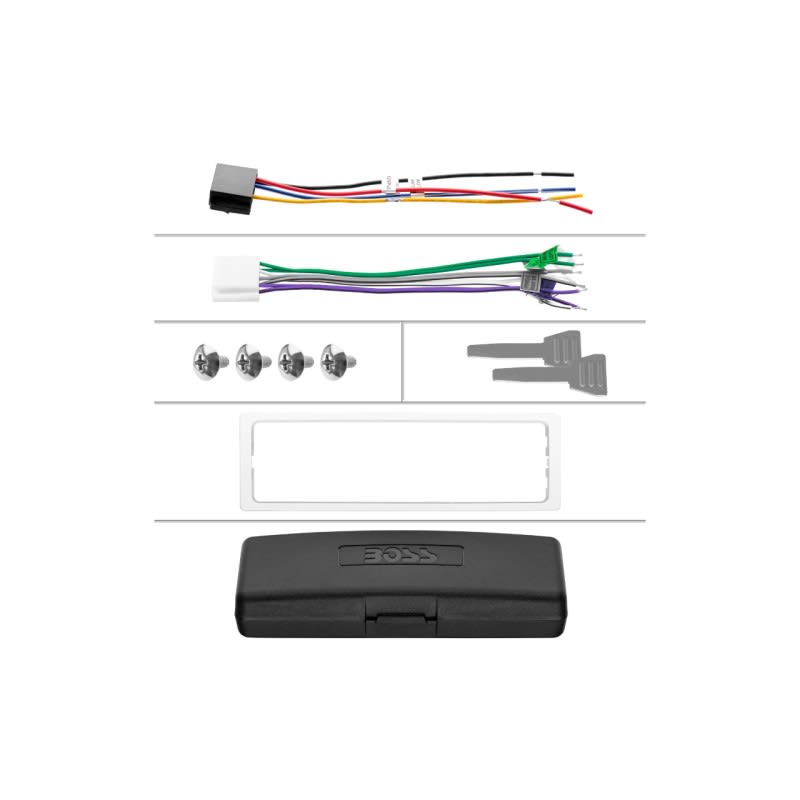 Boss Marine radio AM/FM MR1308UAB, 4x50W, bijeli Radio uređaji