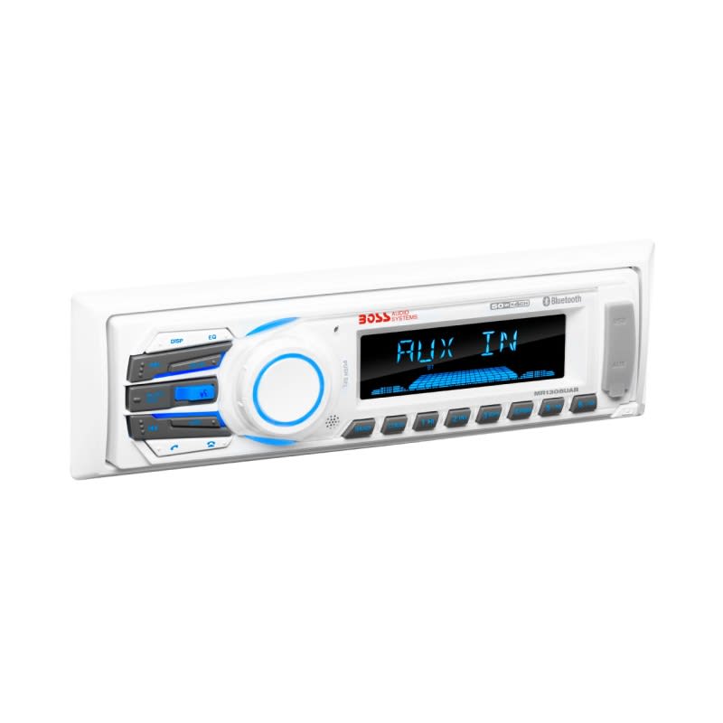 Boss Marine radio AM/FM MR1308UAB, 4x50W, bijeli Radio uređaji