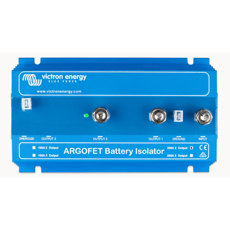 Victron Argofet 200-2 izolator baterija (FET), 2 baterije / 200A, ARG200201020 (R Razdjelnici i izolatori baterija