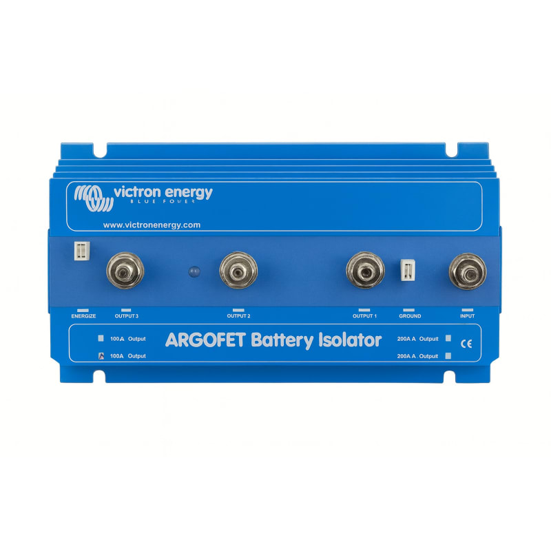 Victron Argofet 100-2 izolator baterija (FET), 2 baterije / 100A, ARG100201020 (R) Razdjelnici i izolatori baterija