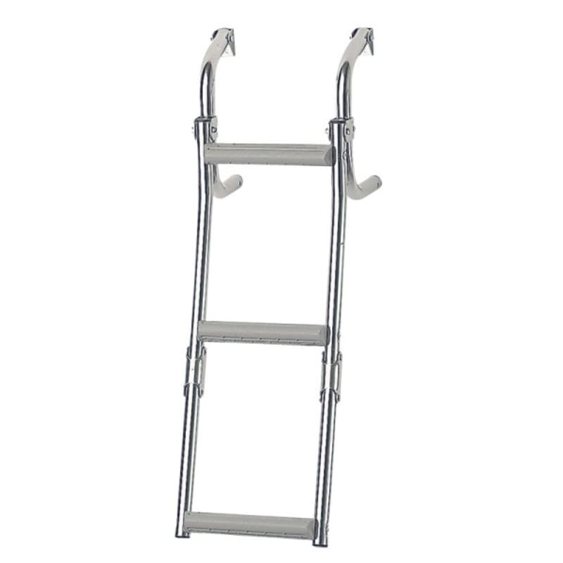 Ljestve preklopne, 2+1 gazište, Inox316 Brodske ljestve