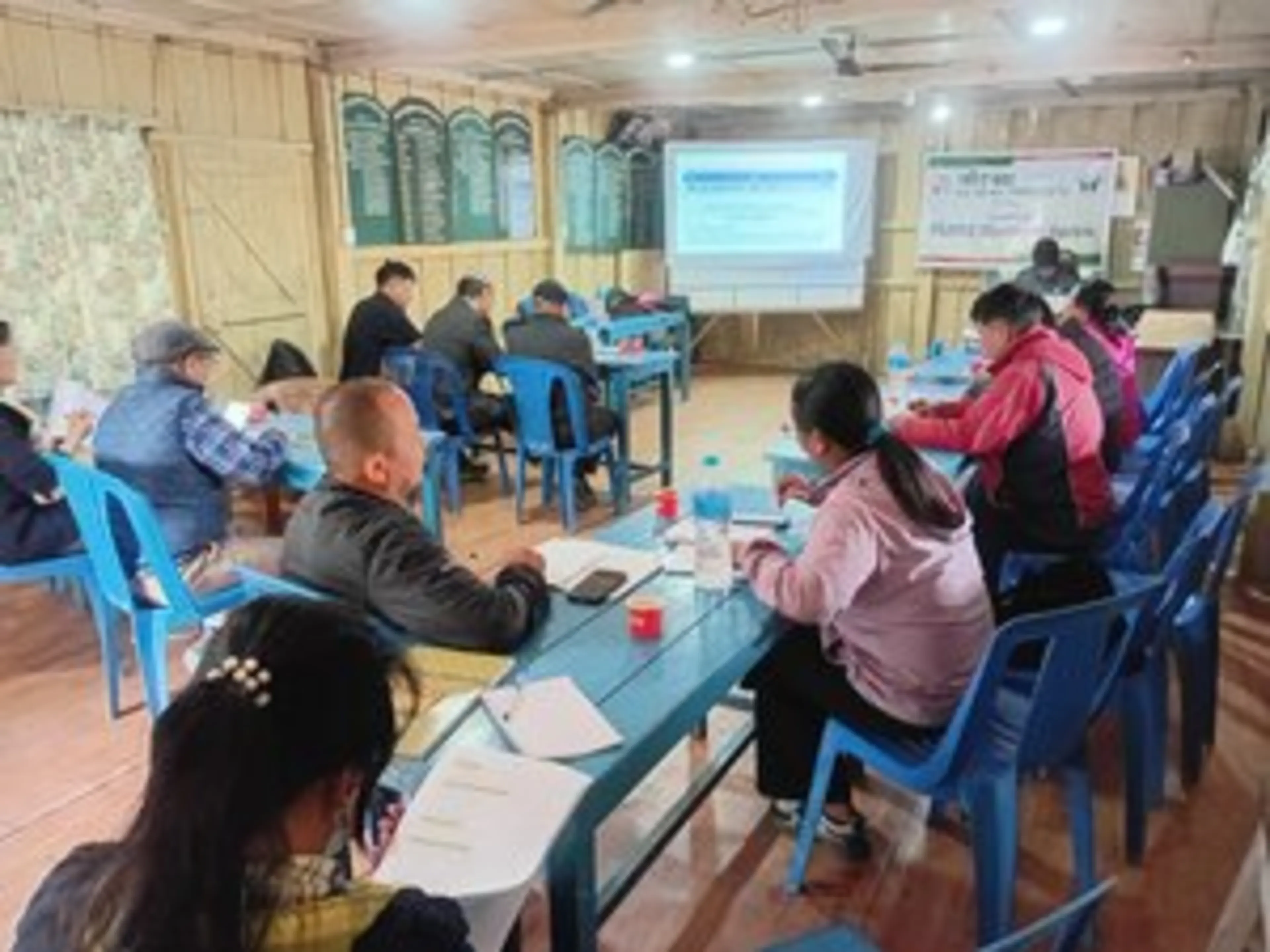 Mushroom farming training session 3