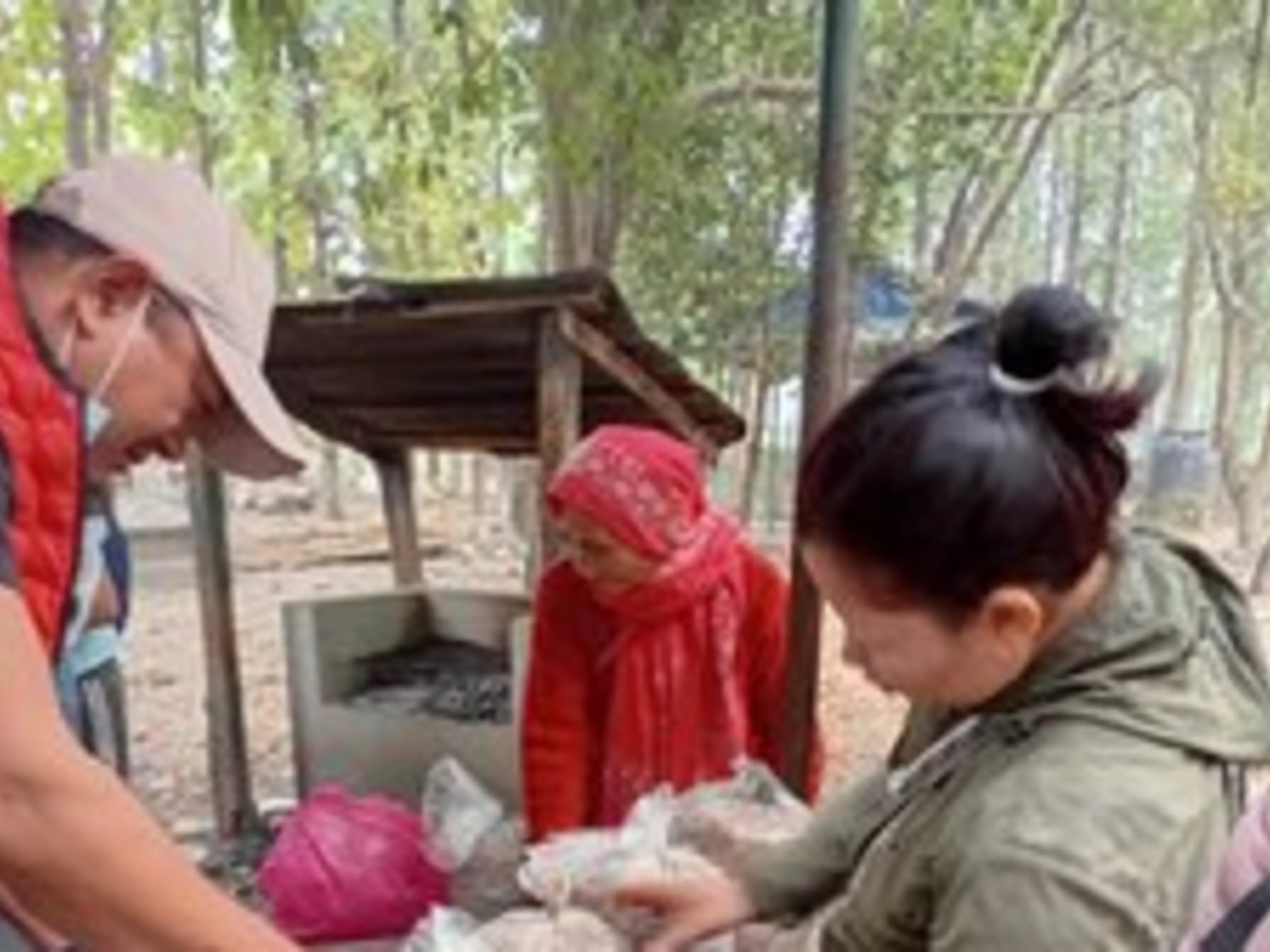 Mushroom farming training session 21