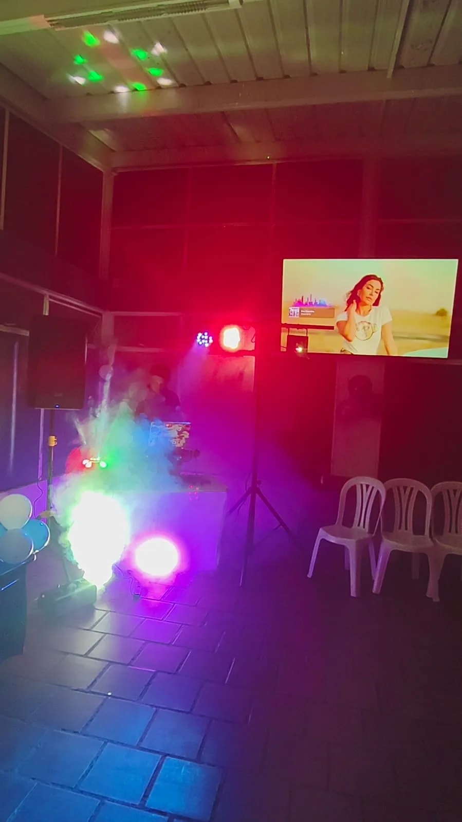 Instalación de sonido y luces para evento en Bogotá — La Rumbería