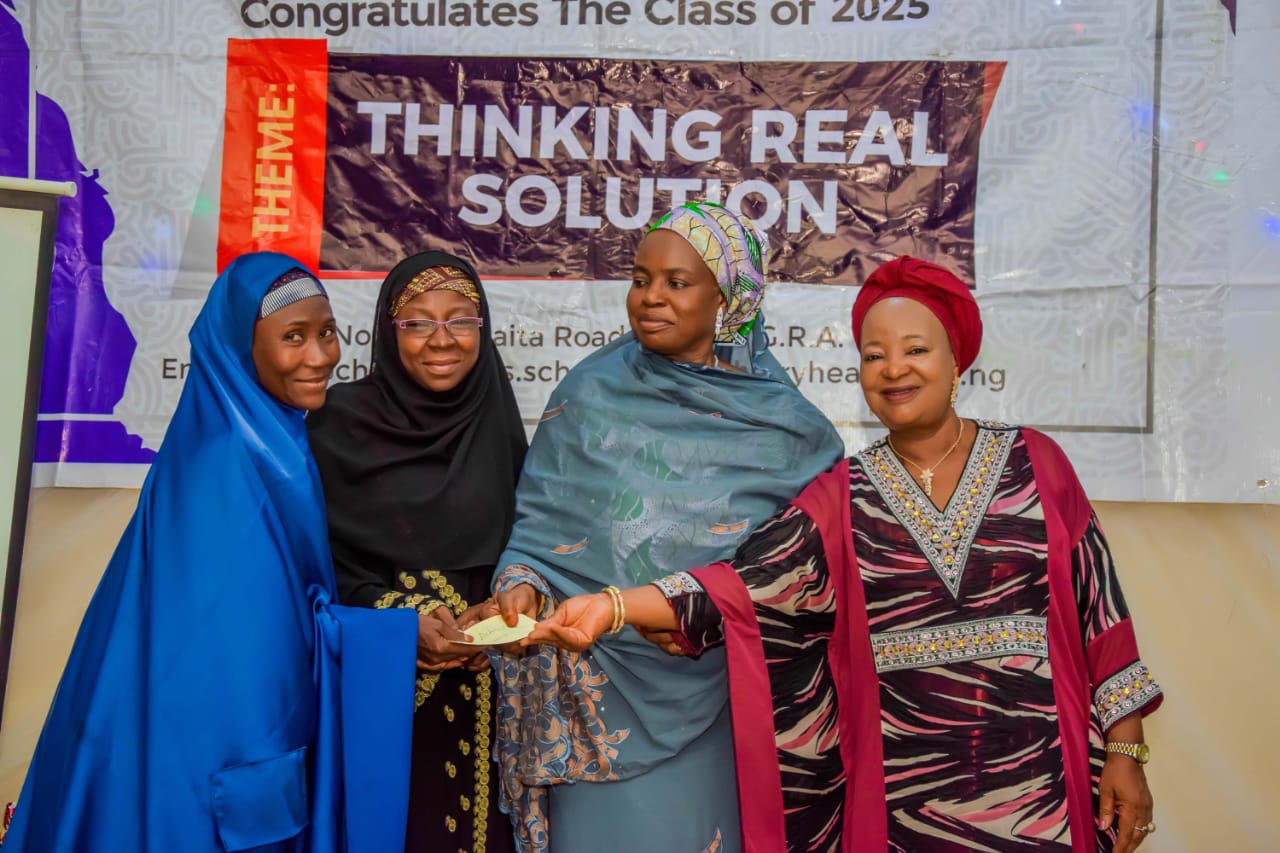 ✨🎓 Cherry Heart Academy Graduation 2025 🎓✨ What a proud and joyful day at Cherry Heart Academy, Kaduna! The Class of 2025 walked the stage with confidence, celebrating years of hard work, resilience, and achievement. Under the theme “Thinking Real Solution”, these bright minds are stepping into the future ready to make a difference. Congratulations to all the graduates—you’ve made your families, teachers, and community proud. Here’s to new beginnings and endless possibilities! 