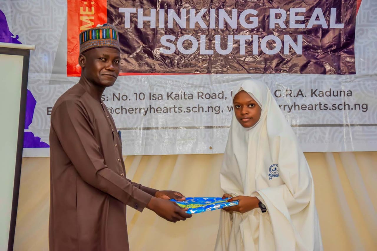 ✨🎓 Cherry Heart Academy Graduation 2025 🎓✨ What a proud and joyful day at Cherry Heart Academy, Kaduna! The Class of 2025 walked the stage with confidence, celebrating years of hard work, resilience, and achievement. Under the theme “Thinking Real Solution”, these bright minds are stepping into the future ready to make a difference. Congratulations to all the graduates—you’ve made your families, teachers, and community proud. Here’s to new beginnings and endless possibilities! 