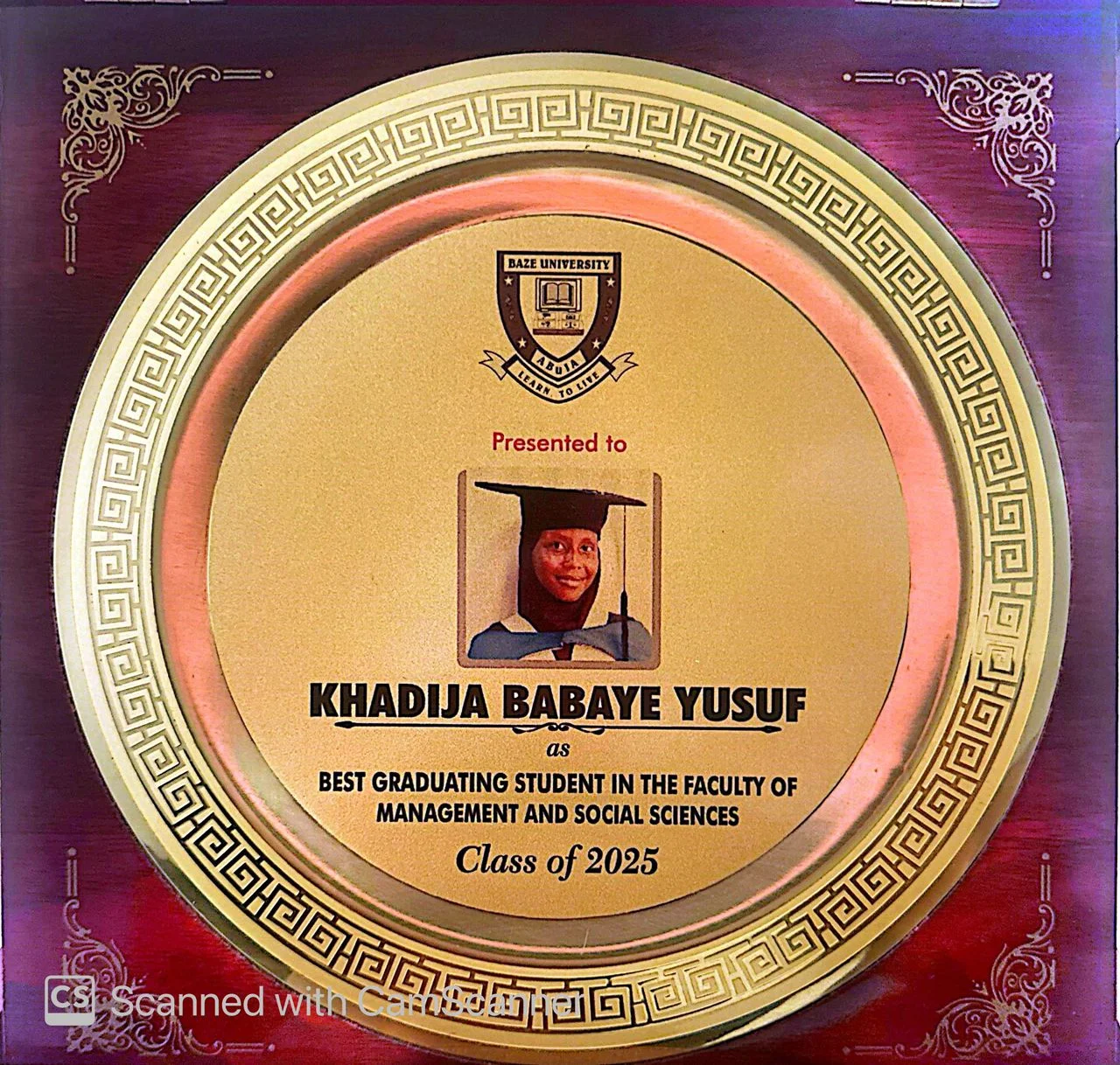 Best Graduating Student