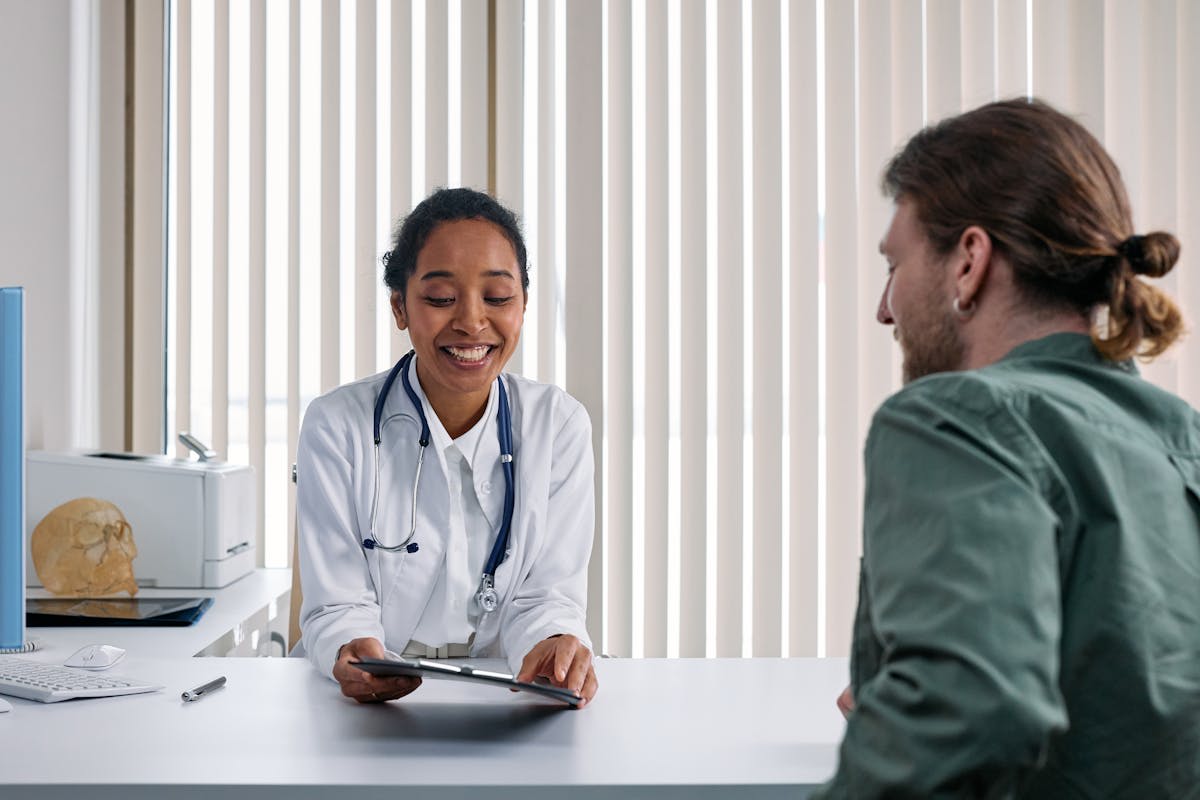 Doctor patient consultation