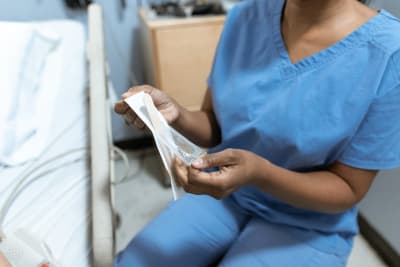 Doctor writing prescription