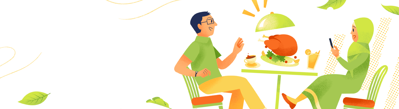 Dining Illustration