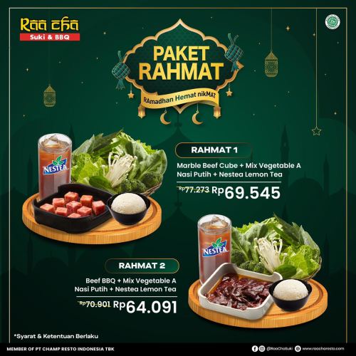 Paket Rahmat Raa Cha Ciwalk