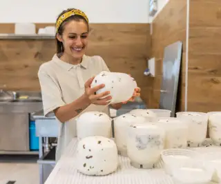 Guided tour of the farm and cheese tasting (adults)