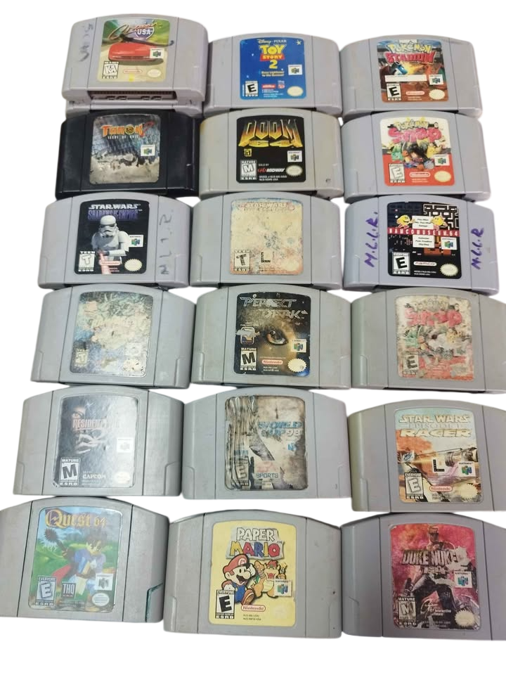 JUEGOS DE N64 ORIGINALES