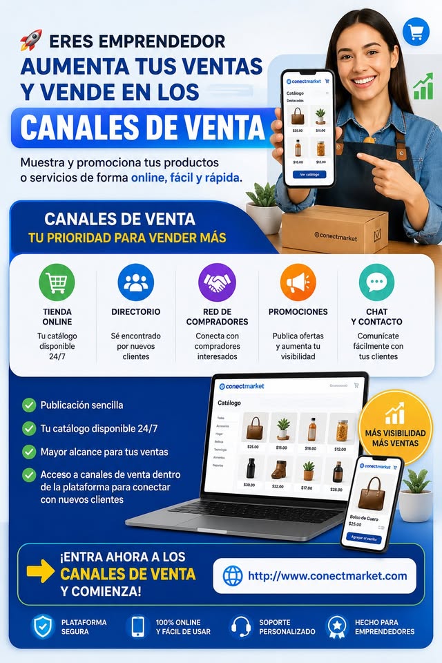 🔥 EL FUTURO DE LAS VENTAS YA LLEGÓ... ¿TU NEGOCIO ESTÁ LISTO? - Conecta Mercados