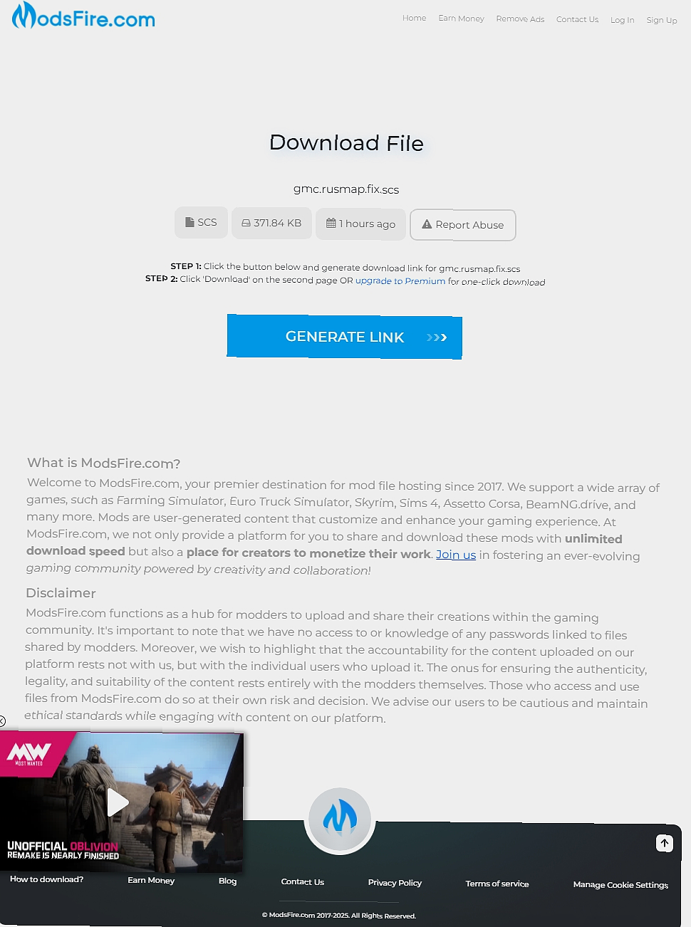 МОД RusMap Fix v1.0 ДЛЯ EURO TRUCK SIMULATOR 2