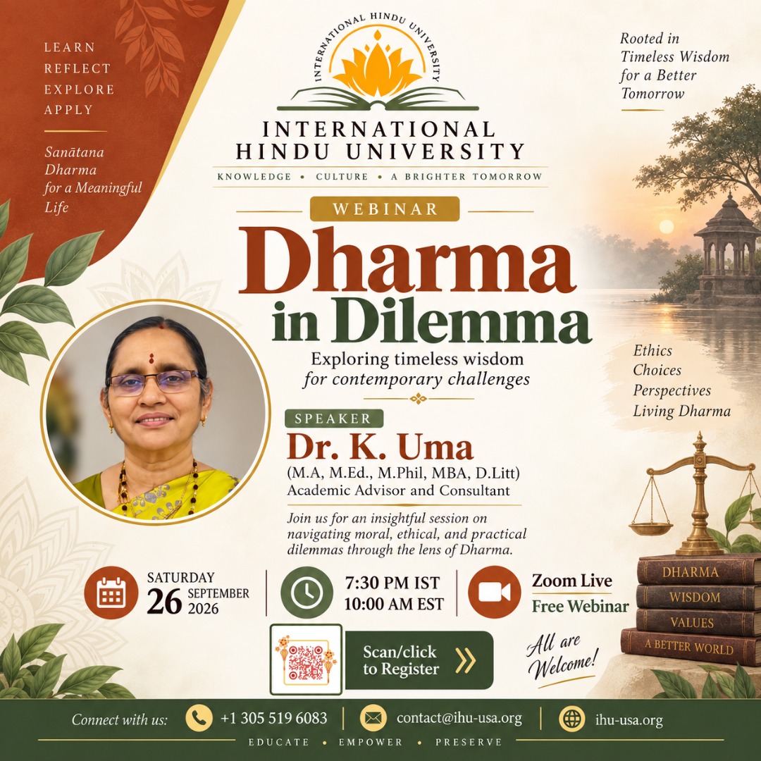 Dharma in  Dilemma by Dr. K. Uma