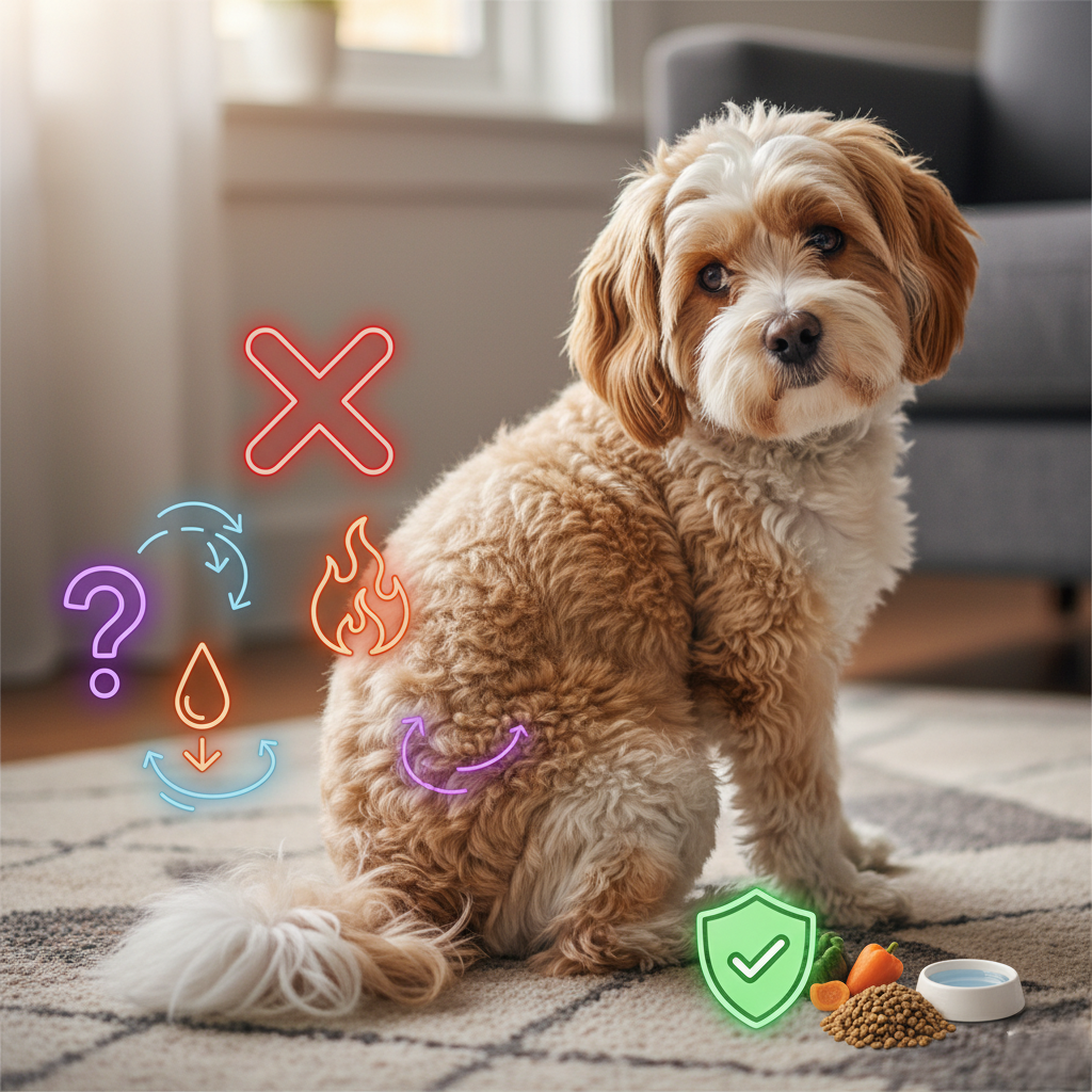 Köpeğiniz Yerde Sürünüyor mu? Anal Kese Problemi ve 6 Kritik Çözüm Yöntemi