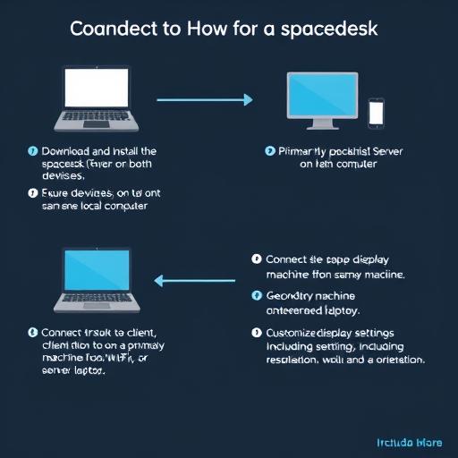 Как подключить ноутбук к spacedesk: пошаговое руководство