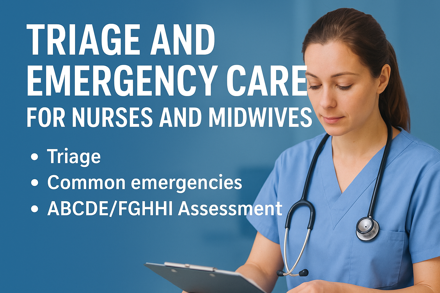 Emergency Department Triage and Care Guide for Nurses