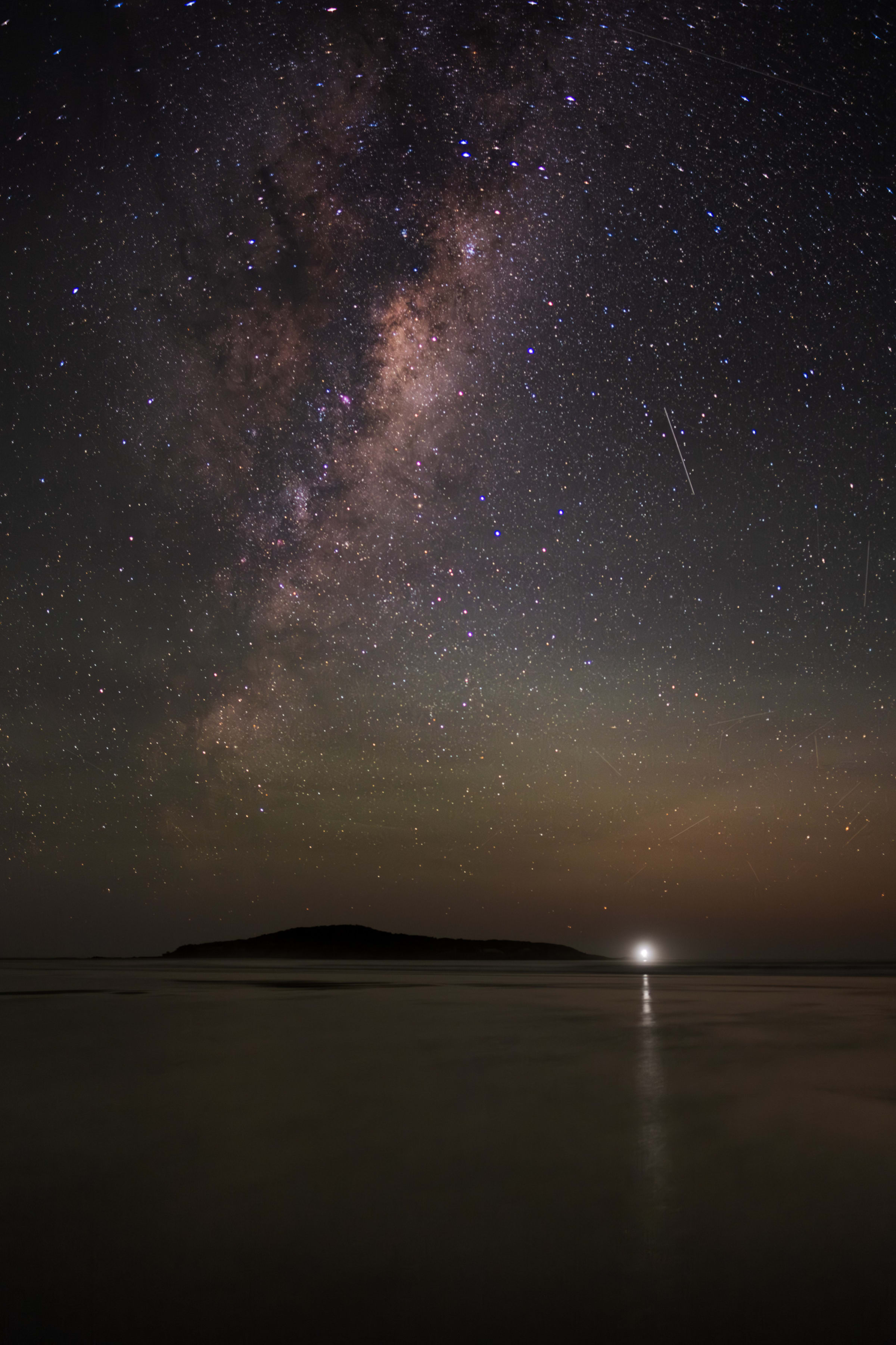 The Milky Way above Taieri Island