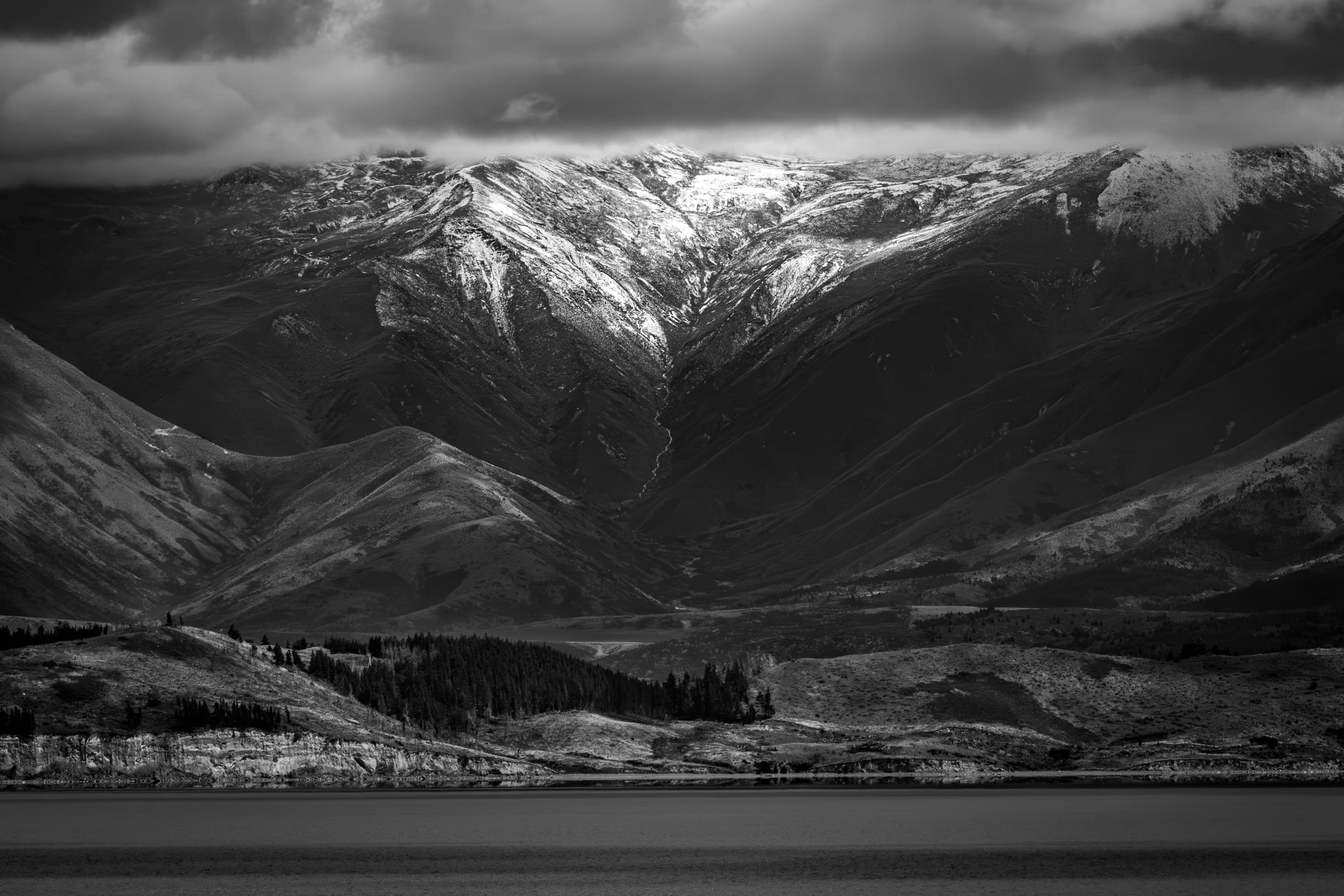 The view across Lake Pukaki