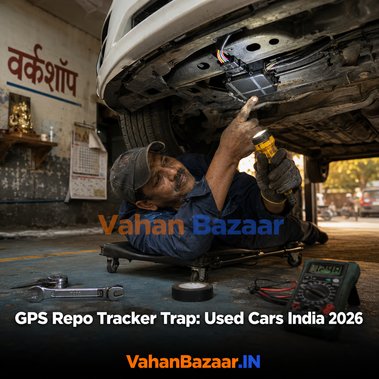 GPS Repo Tracker Trap: Used Cars India 2026 | VahanBazaar.in