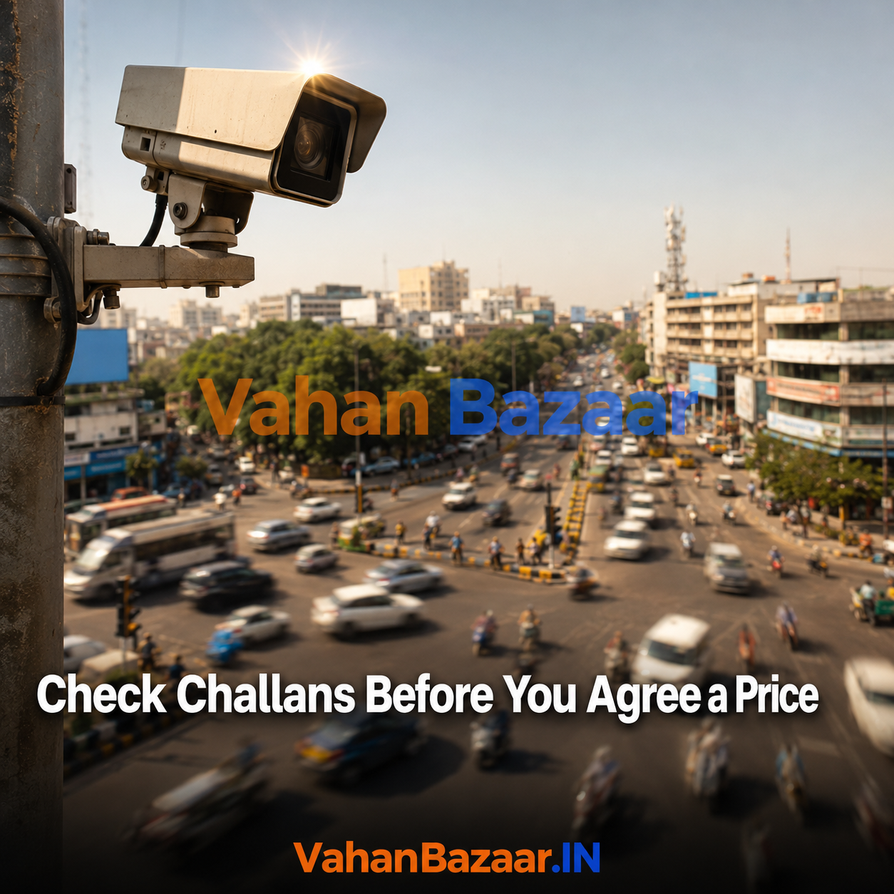 VahanBazaar explainer on 2026 state challan settlement drives in India and why used vehicle buyers should check pending challans before paying rather than after