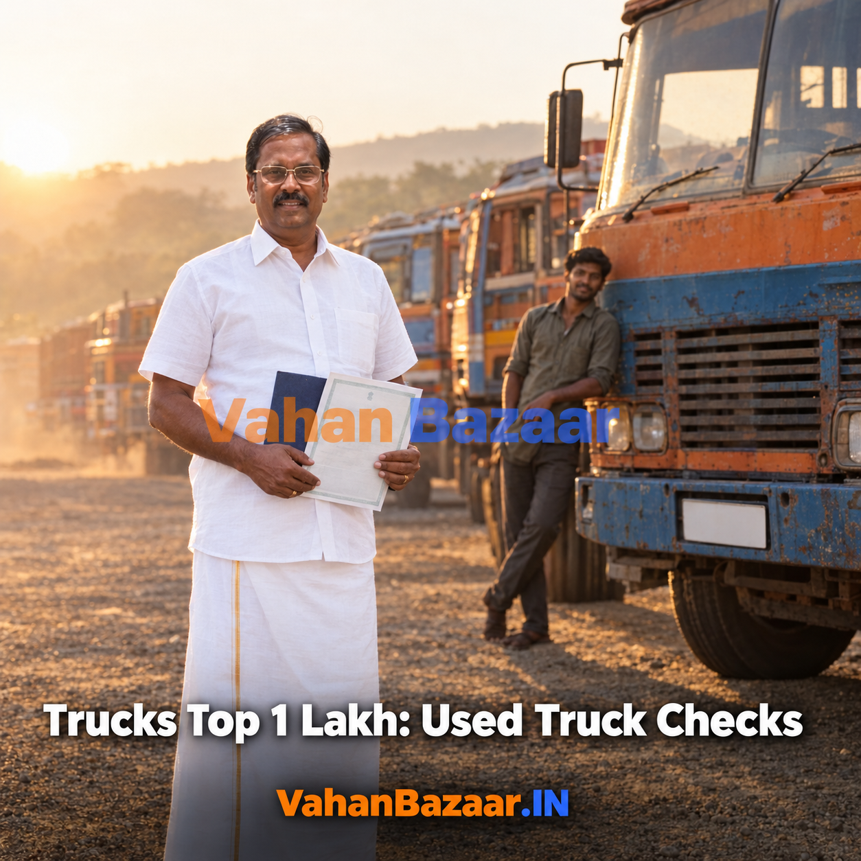 VahanBazaar explainer on India's record September 2026 commercial vehicle retail and the registration record checks a used truck buyer should run on permit, fitness, hypothecation, challans and emission norm