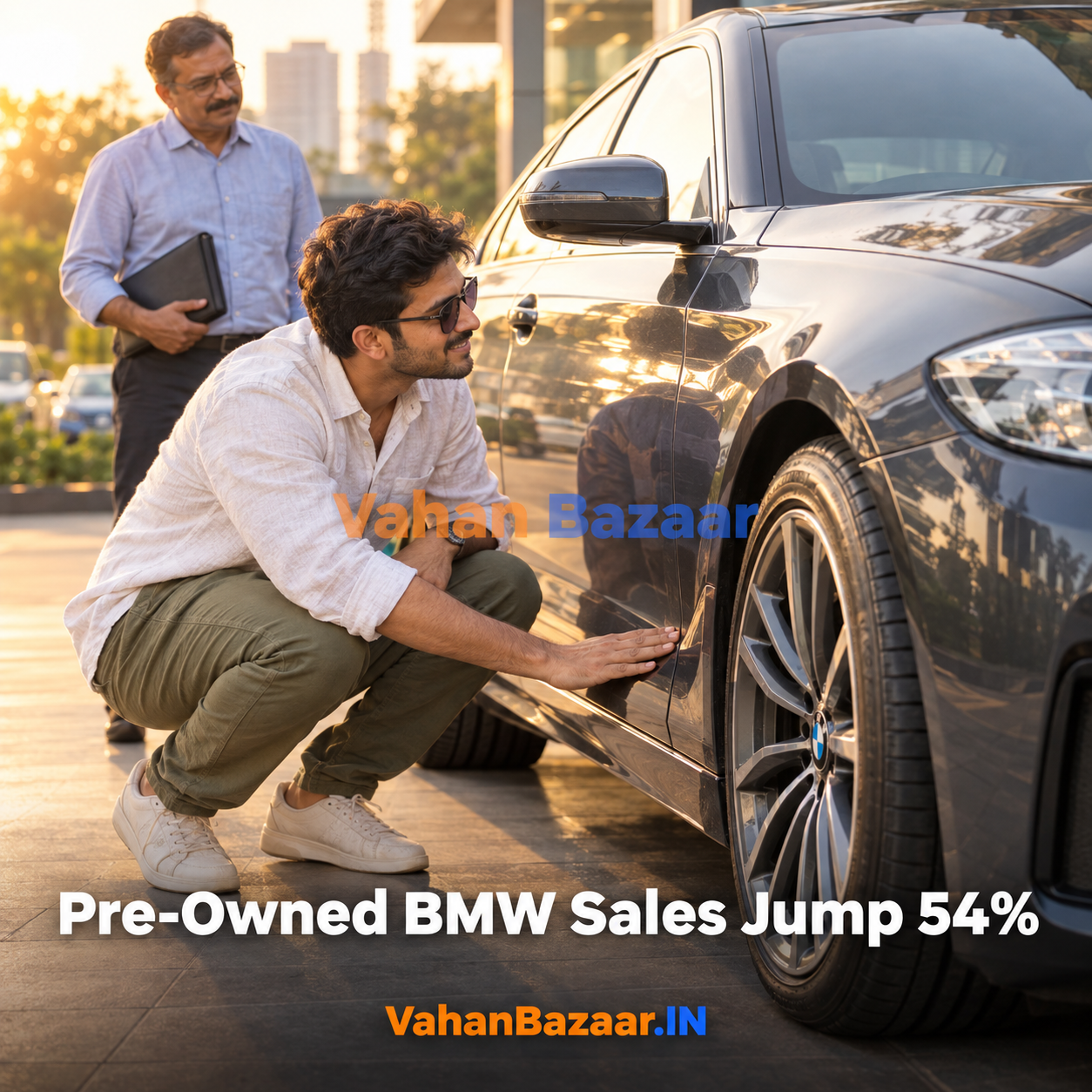 VahanBazaar analysis of India's growing pre-owned luxury car market and the checks a buyer should run before paying for a used German car sold outside a certified programme