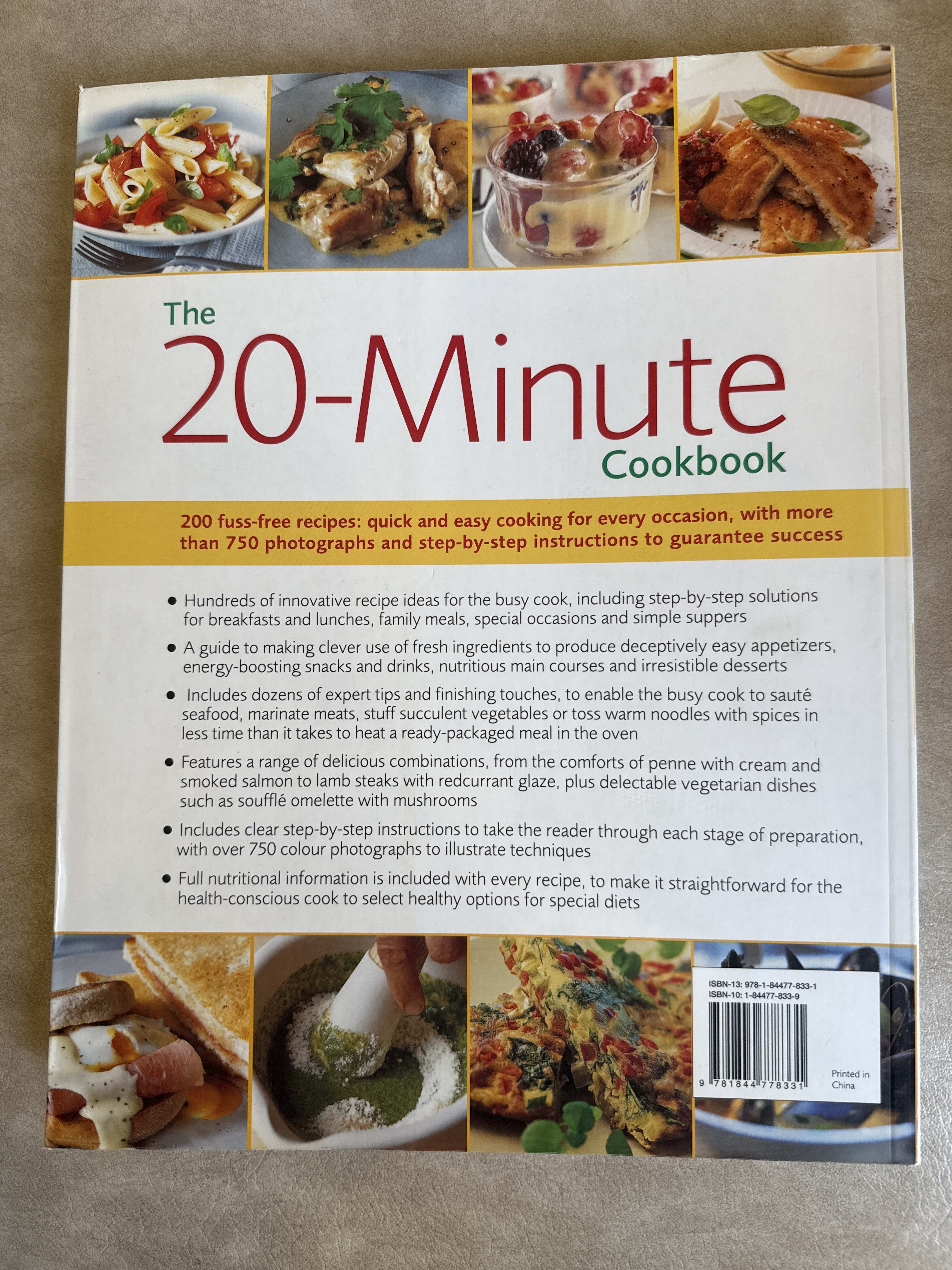 The 20-Minute Cookbook