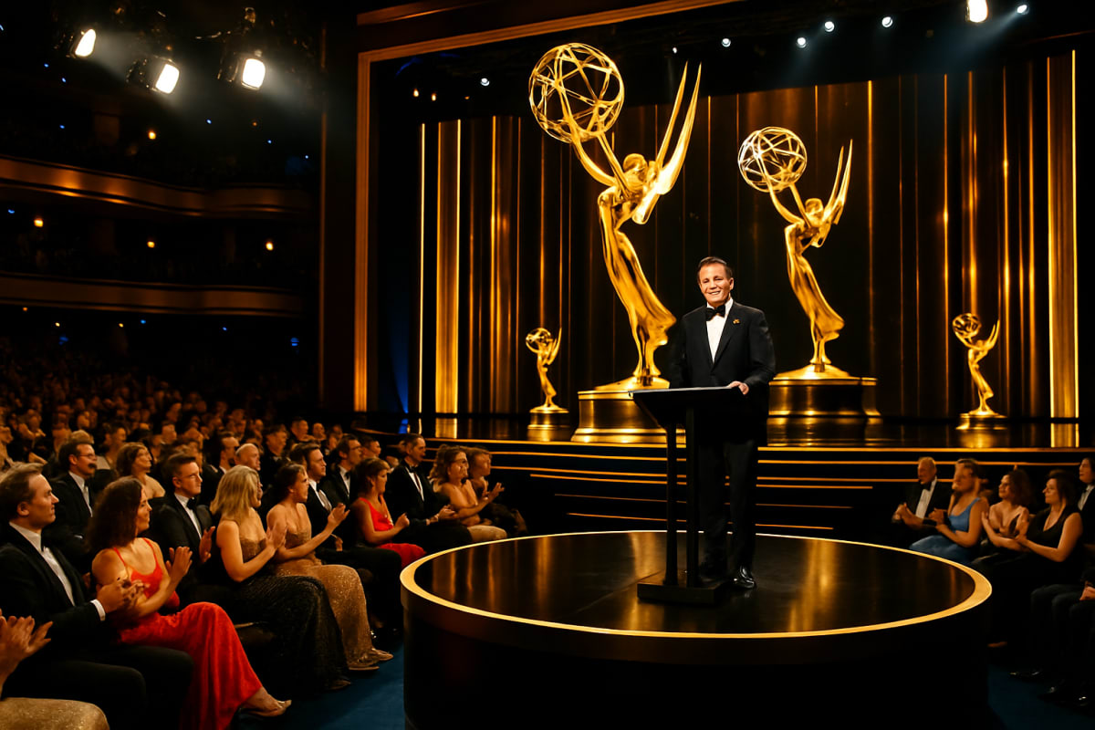 Bargatze Hosts 78th Emmy Awards as Streaming Platforms Dominate