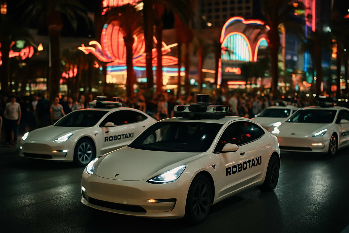 Tesla Files Operational Plan With Nevada Authority as Las Vegas Robotaxi Launch Targets July Rollout