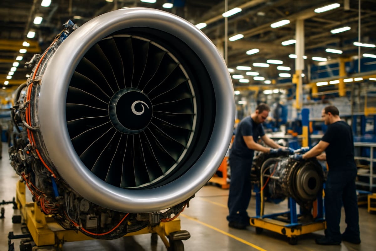 GE Aerospace Raises Full-Year Outlook on Surging Jet Engine Demand