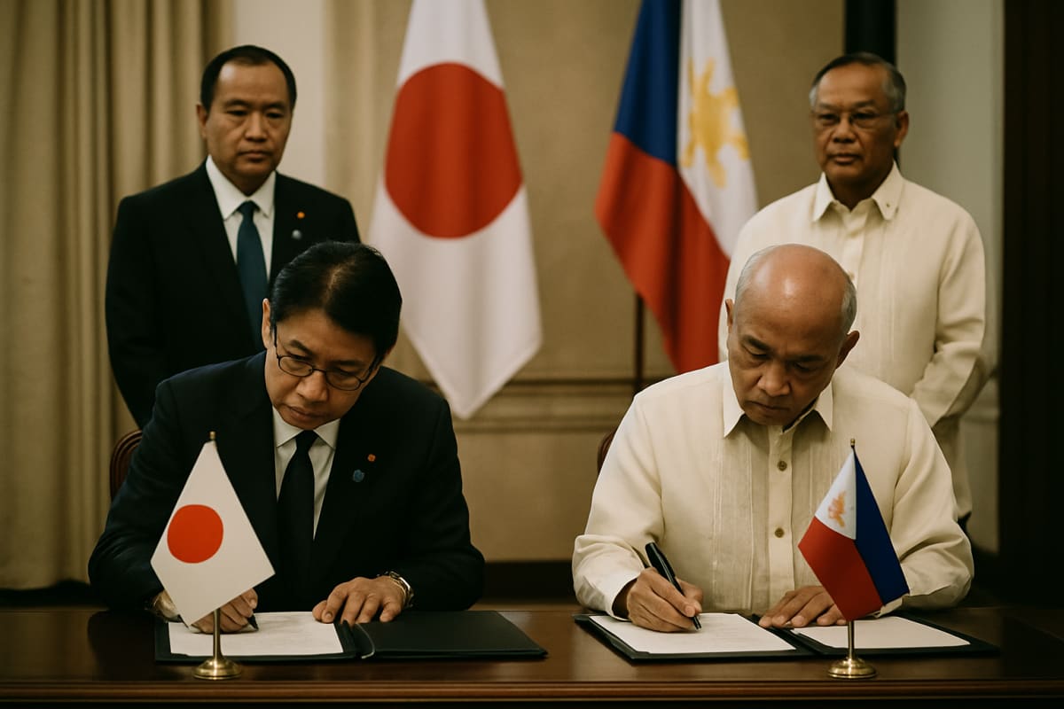 Japan and Philippines Sign Enhanced Defence Pact in Manila, Granting Reciprocal Troop Access