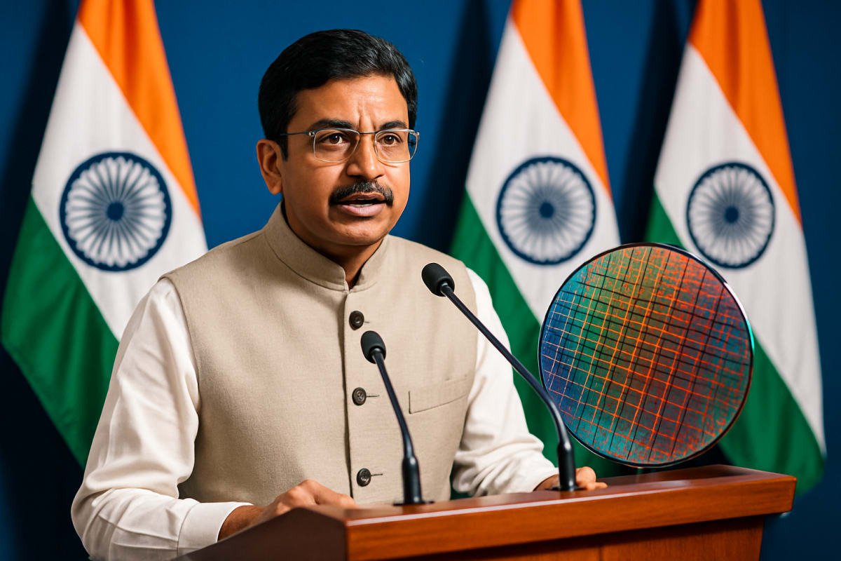 India Launches Rs 1.27 Lakh Crore Chip Ecosystem Plan